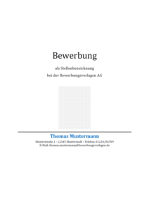 Bewerbung Gärtner / Gärtnerin Bewerbungsvorlagen.de